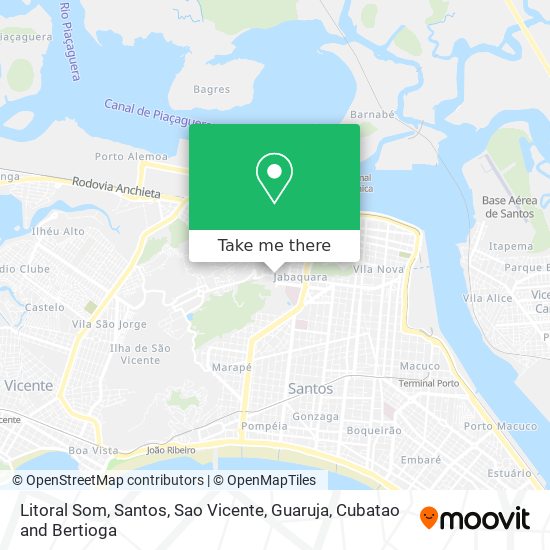 Litoral Som map