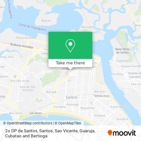 2o DP de Santos map