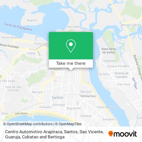 Centro Automotivo Arapiraca map