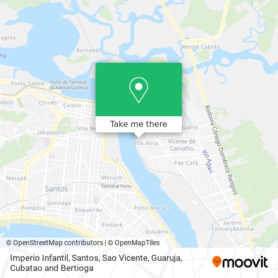 Imperio Infantil map