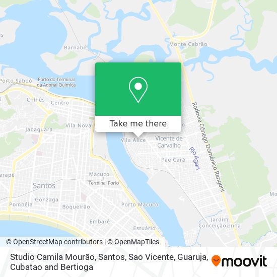 Studio Camila Mourão map