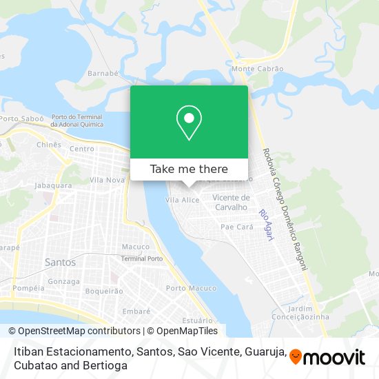 Itiban Estacionamento map