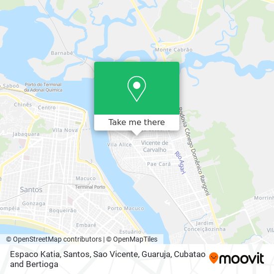Espaco Katia map