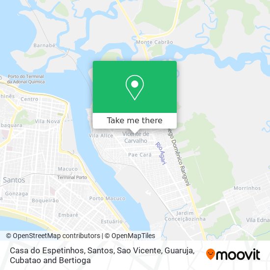 Casa do Espetinhos map