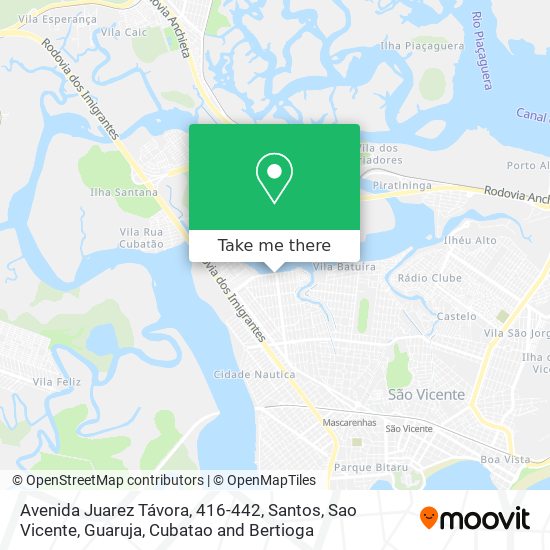 Avenida Juarez Távora, 416-442 map