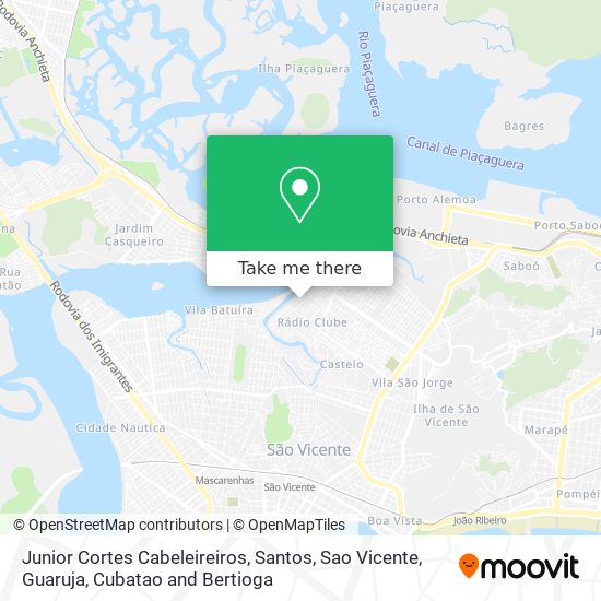 Junior Cortes Cabeleireiros map