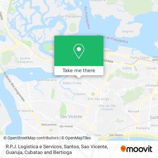 R.P.J. Logistica e Servicos map