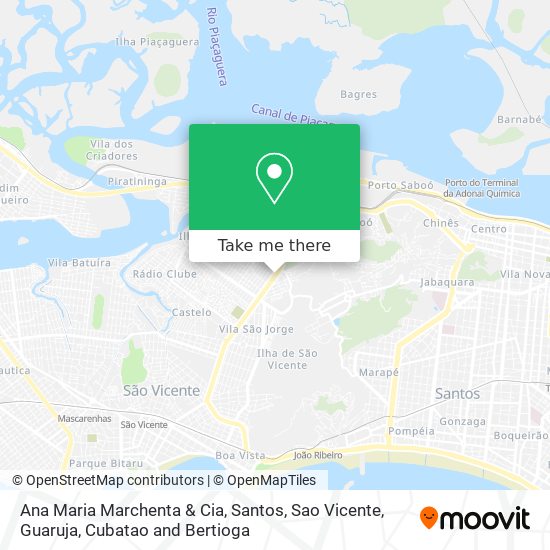 Ana Maria Marchenta & Cia map