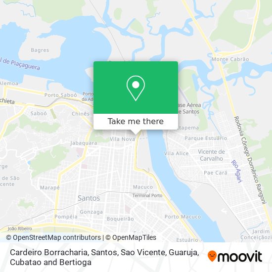 Cardeiro Borracharia map