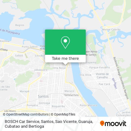 BOSCH Car Service map