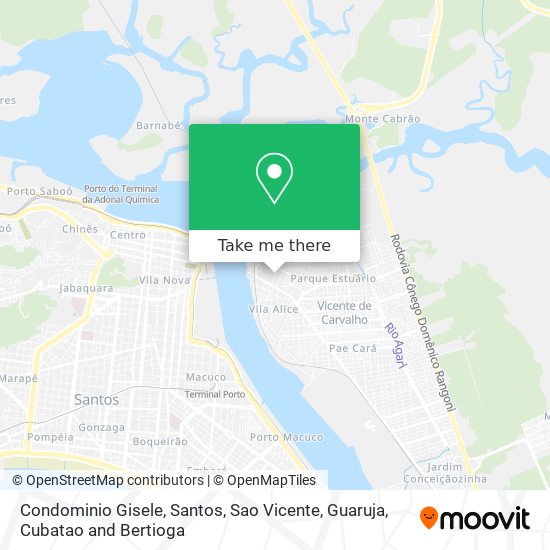 Condominio Gisele map