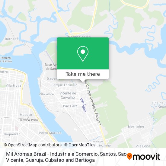 Mil Aromas Brazil - Industria e Comercio map
