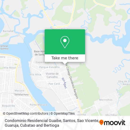 Condominio Residencial Guaibe map