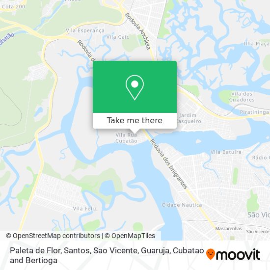 Paleta de Flor map