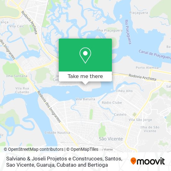 Salviano & Joseli Projetos e Construcoes map