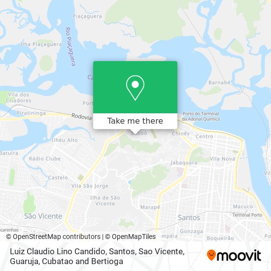 Luiz Claudio Lino Candido map