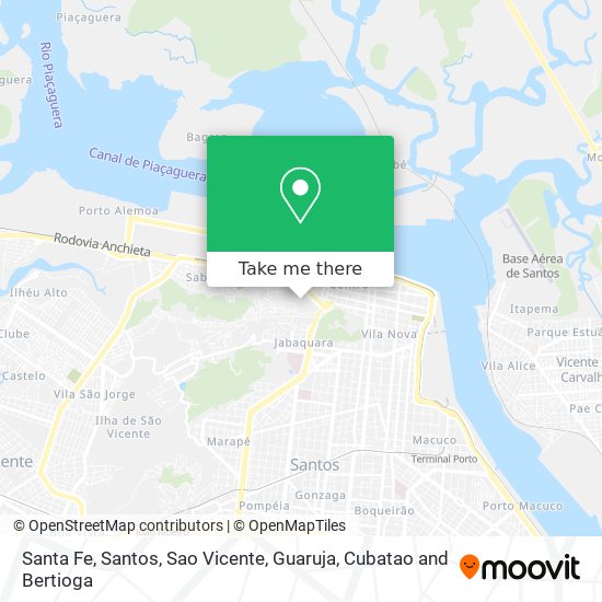 Santa Fe map