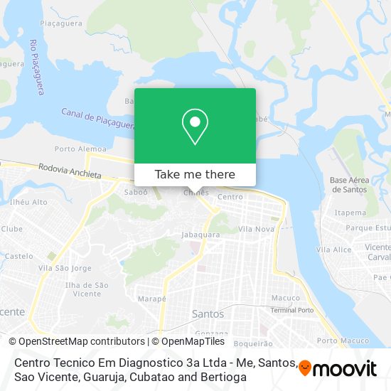 Centro Tecnico Em Diagnostico 3a Ltda - Me map