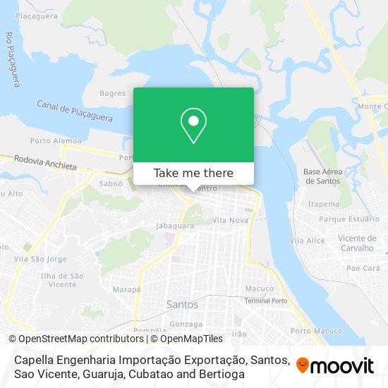 Capella Engenharia Importação Exportação map