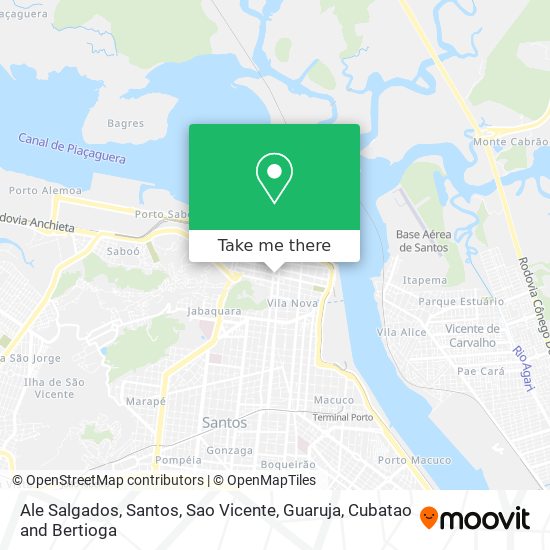 Ale Salgados map