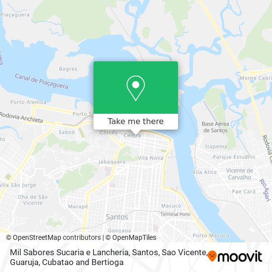 Mil Sabores Sucaria e Lancheria map