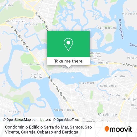 Condominio Edificio Serra do Mar map