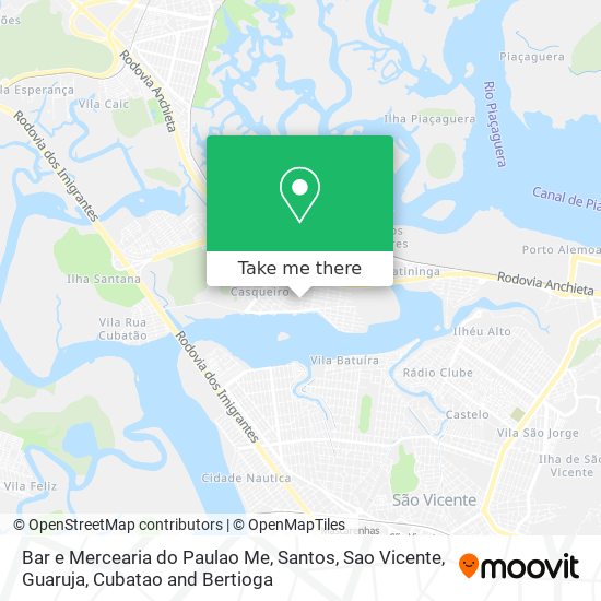 Bar e Mercearia do Paulao Me map