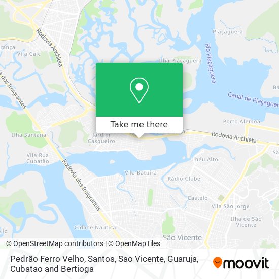 Pedrão Ferro Velho map