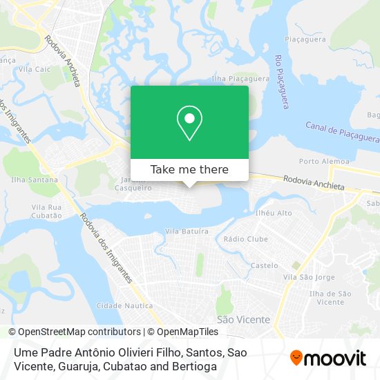 Ume Padre Antônio Olivieri Filho map