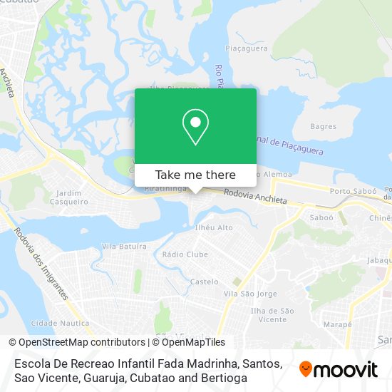 Escola De Recreao Infantil Fada Madrinha map