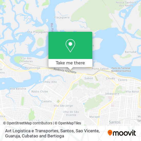 Avt Logistica e Transportes map