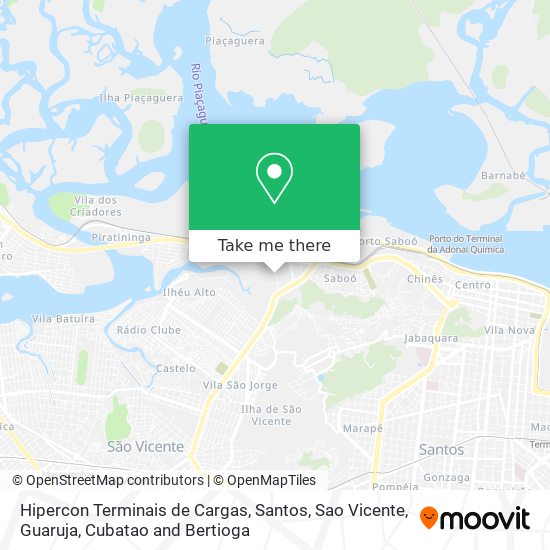 Hipercon Terminais de Cargas map