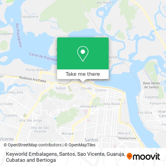 Keyworld Embalagens map