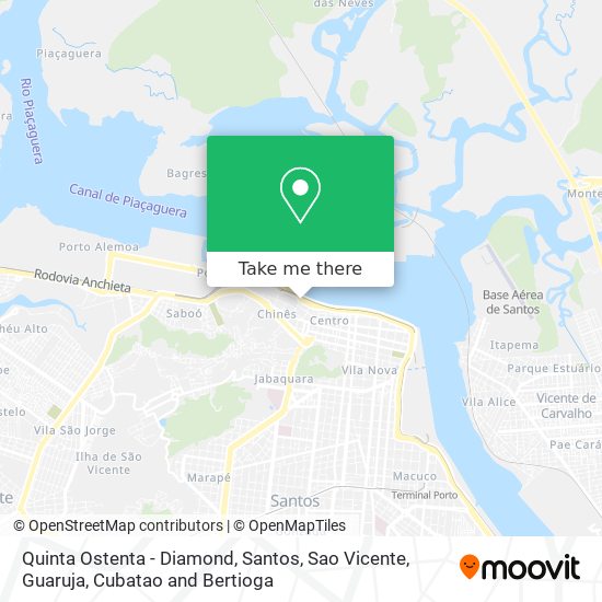 Quinta Ostenta - Diamond map