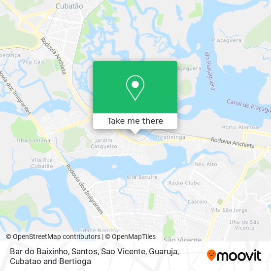 Bar do Baixinho map