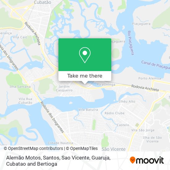 Alemão Motos map