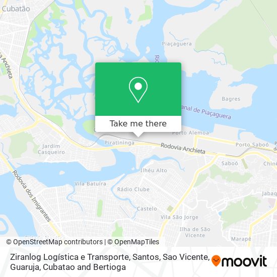 Ziranlog Logística e Transporte map