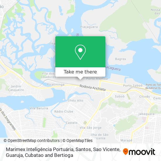 Marimex Inteligência Portuária map