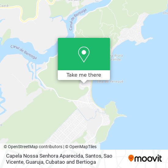 Mapa Capela Nossa Senhora Aparecida