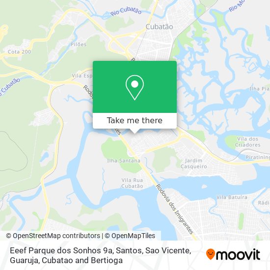 Eeef Parque dos Sonhos 9a map