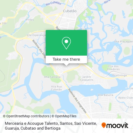 Mercearia e Acougue Talento map