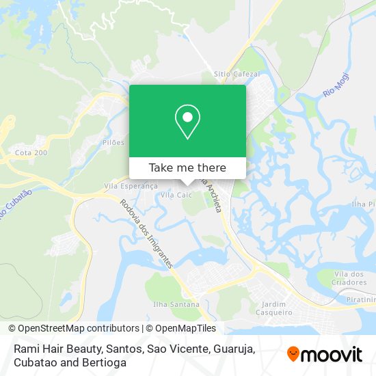 Rami Hair Beauty map