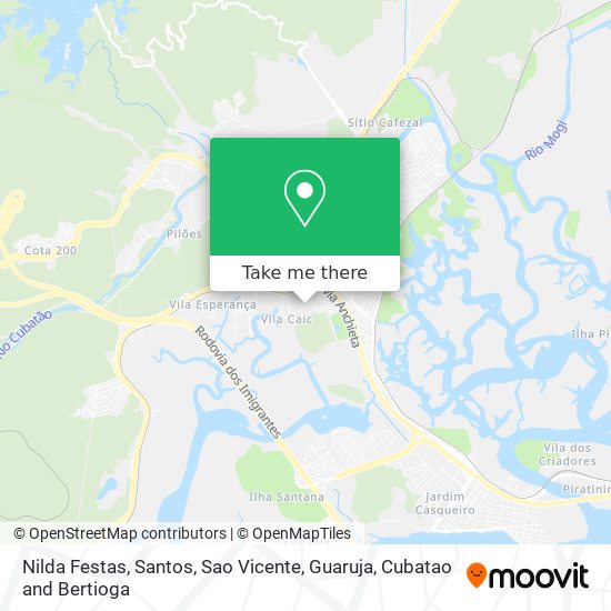 Nilda Festas map