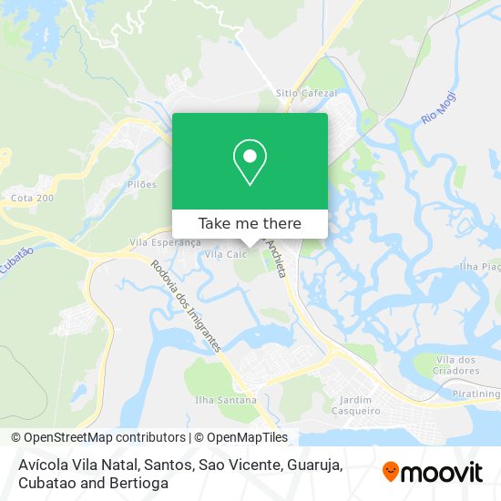 Avícola Vila Natal map