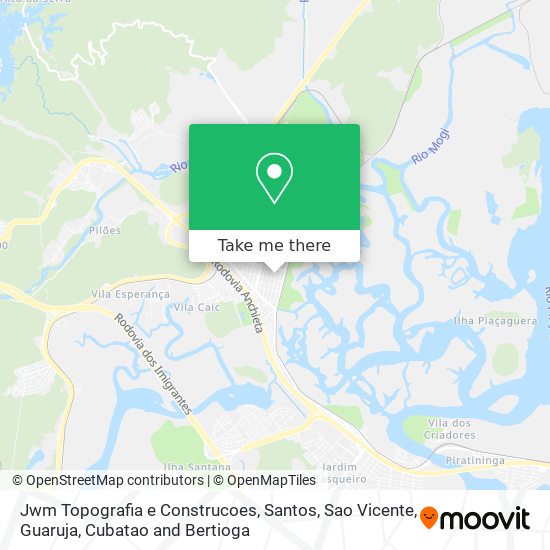 Jwm Topografia e Construcoes map