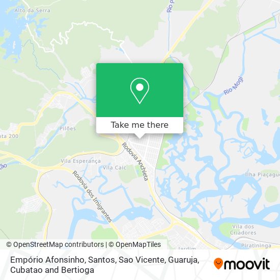 Empório Afonsinho map