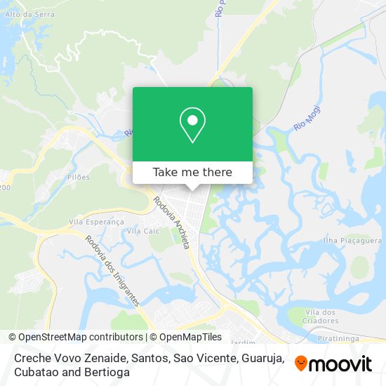 Creche Vovo Zenaide map