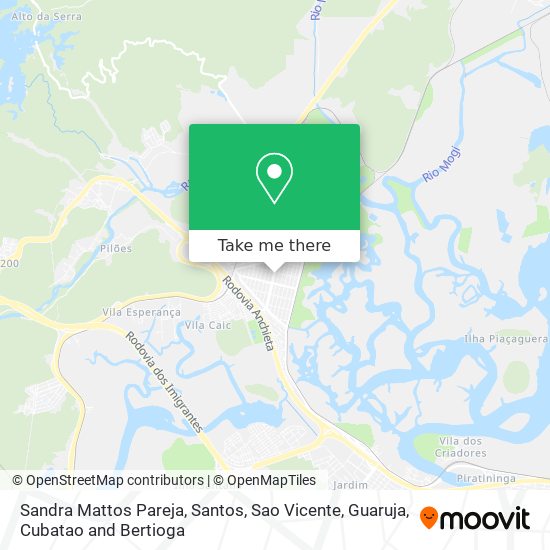 Sandra Mattos Pareja map