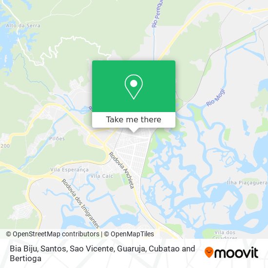 Bia Biju map