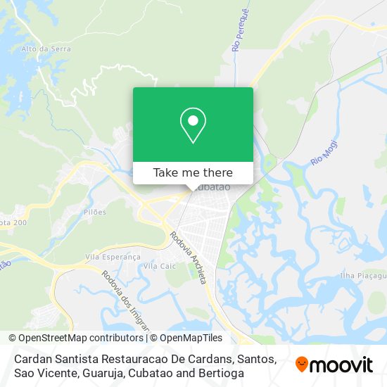 Cardan Santista Restauracao De Cardans map